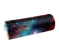 WOSHJIUK Astuccio,astuccio estetico,Universo dello spazio della nebulosa colorata,astuccio per penne