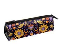 WOSHJIUK Astuccio estetico,astuccio,fiore stampato etnico colorato,astuccio piccolo
