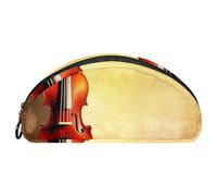 WOSHJIUK Astuccio estetico,astuccio per matite,Violino italiano d'epoca,astuccio piccolo