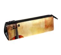 WOSHJIUK Astuccio estetico,astuccio per matite,Violino italiano d'epoca,astuccio piccolo