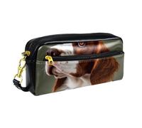 WOSHJIUK Astuccio estetico,astuccio,Simpatico cane cavalier king charles spaniel,astuccio piccolo