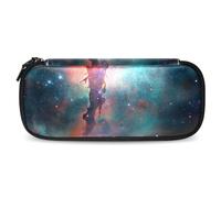 WOSHJIUK Astuccio per matite,astuccio piccolo,Universo dello spazio della nebulosa colorata,astuccio per penne