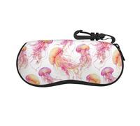 Woshuwo Acquerello Medusa Portatile Occhiali Da Sole Caso Luce Occhiali Da Sole Borsa Occhiali Da Sole Caso