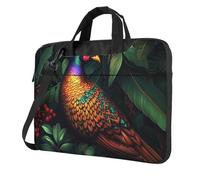 Woshuwo Bellissimo Uccello Nella Giungla Borsa Del Computer Portatile Custodia Per Laptop 15.6 Pollice Borse Del Computer Imbottito Del Manicotto Della