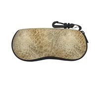 Woshuwo Coccodrillo modello sci astratto occhiali portatile caso luce occhiali da sole borsa occhiali da sole caso