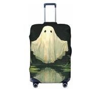 Woshuwo Ghost Floats Over The Water Elastic Travel Luggage Covers Dustproof antigraffio valigia Protector Fit 22-24 Inch
