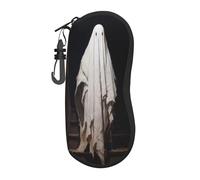 Woshuwo Ghost Stands At The Top Of Stairs Custodia per occhiali da sole portatile Custodia per occhiali da sole leggera