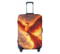 Woshuwo Mythical Bird Rising from Ashes - Copribagagli da viaggio elastico, antipolvere, antigraffio, adatto per valigie da 56-61 cm