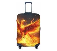 Woshuwo Phoenix Rising from Flames - Copripagagli da viaggio elastico, antipolvere, antigraffio, adatto per valigie da 56-61 cm