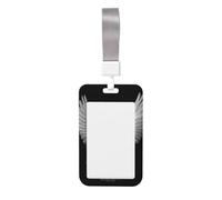 Woshuwo Porta badge scorrevole con colomba con ali aperte, in plastica dura, per infermieri e ufficio