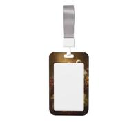 Woshuwo Porta badge scorrevole con colombe natalizie, in plastica dura, per infermieri e ufficio