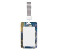 Woshuwo Porta badge scorrevole con scheletro che legge giornale sul WC, in plastica dura, per infermieri e ufficio