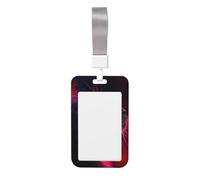 Woshuwo Porta badge scorrevole in plastica rigida con occhi fosforescenti, per infermieri e ufficio