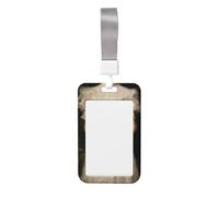 Woshuwo Porta badge scorrevole in plastica rigida con scritta "Woman Holding an Open Book", per infermieri e ufficio