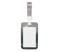 Woshuwo Porta badge scorrevole in plastica rigida con tre streghe, vecchio castello gotico, per infermieri e ufficio
