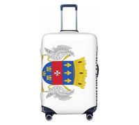 Woshuwo Saint Barthelemy - Coprimaterasso elastico da viaggio, antipolvere, antigraffio, adatto per valigie da 56-61 cm
