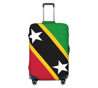 Woshuwo Saint Kitts - Coprimaterasso elastico da viaggio, antipolvere, antigraffio, adatto per valigie da 56-61 cm