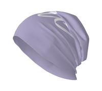 Woshuwo Text Home On - Berretto lavorato a maglia, unisex, colore: viola chiaro chiaro