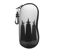 Woshuwo Tre Streghe In Piedi Nella Nebbia Portatile Occhiali Da Sole Caso Luce Occhiali Da Sole Borsa Occhiali Da Sole