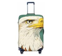 Woshuwo Vintage Bold Eagle Copertura elastica per bagagli da viaggio, antipolvere, antigraffio, adatta per valigie da 56-61 cm