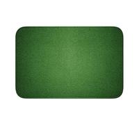 Woshuwo Zerbino antiscivolo verde con motivo a tinta unita, per interni ed esterni, 40 x 60 cm