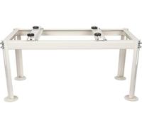 Wostore Supporto da pavimento per pompa di calore, climatizzatore, console da pavimento, supporto climatizzatore, telaio fino a 140 kg, 9000-24000 BTU