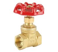 Wosume DN15 Valvola a saracinesca in Ottone BSPP G1/2 Valvola rotativa 232PSI per Acqua Olio Gas