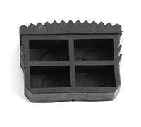 Wosune Sostituzione dei Piedini della Scala, buona Presa sul Pavimento per la casa in Alluminio con Piedini in Gomma per la Sostituzione delle coperture per Scale, per la Fabbrica Domestica