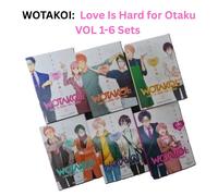 WOTAKOI: Love Is Hard For Otaku Vol. 1-6 Manga In Inglese - Set