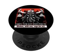 Wotan Odino Germani Futhark Rune Regalo Berserker Vichinghi PopSockets PopGrip Adesivo