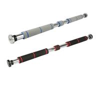 WOTAT Barra di trazione,Barra di porta,Pull up Bar,Chin up Bar,Barra di sollevamento pesi superiore del corpo,Acciaio solido supporta fino a 150 kg,Maniglie in schiuma (grigio)