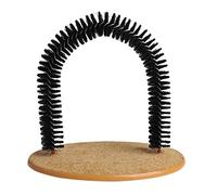 WOTEG Arch Toy - Spazzola per Gatti | Cat Back Scratcher Arch Style Spazzole | Giocattolo interattivo, Auto-graffio e massaggiatore, palo della Spazzola Riduce la Caduta dei Capelli e i per Gatti