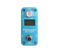 WOTEG Pedale multieffetti, sintonizzatore multifunzionale per chitarra elettrica, pedale effetto pedale per distorsione con ricarica USB e indicatore LED per chitarre