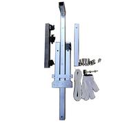 WOTZOV Argano per Gru Pieghevole per impieghi gravosi da 25 m per l'installazione di Aria condizionata, Strumenti di Sollevamento ad Alta Quota con staffe Resistenti p，Folding Side Only Stand