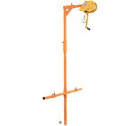 WOTZOV Argano Portatile per l'installazione di unità di condizionamento dell'Aria Esterne, Strumento di Sollevamento ad Alta Quota，5ph Shelf+10m Crane