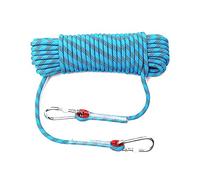 WOTZOV Corda da Arrampicata Blu per la Fuga in Altezza DeviRope, Spessore 8 mm, Corda di Sicurezza per Uso Domestico, prevenzione incendi e Salvataggio, Corda di Fuga antincendi,Blue 100M
