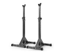 WOTZOV Panca Piana per Squat Rack Home Semplice Rack per bilanciere Diviso Panca Piana Professionale per Sollevamento Pesi con bilanciere Attrezzatura per Il Fitness, Sit-up Mul