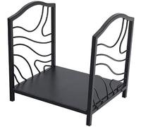 WOTZOV Portalegna per Legna da ardere, deposito Legna per Interni, portalegna per Legna da ardere, portalegna per Camino, portalegna Nero, portalegna per Interni, Cestino Resist