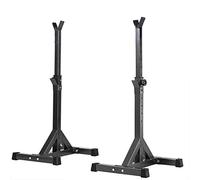 WOTZOV Rack per Squat con manubri, carico Massimo 441 libbre, Supporto per bilanciere Antiscivolo, robusti Supporti per Panca Piana Senza Squat, Palestra Domestica Portatile