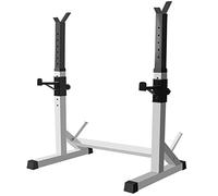 WOTZOV Rack Regolabile per Squat, Attrezzatura Multifunzione per Panca Piana, Supporto per bilanciere per Uso Domestico, carico Massimo 250 kg, Supporto per Palestra Domestica,