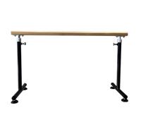 WOTZOV Sbarra da Danza Classica per Piccoli spazi, Regolabile e Portatile, Altezza Regolabile 31,5-47,2 Pollici, per Danza e Pilates，Black 150cm/59in