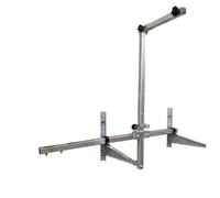 WOTZOV Strumenti per l'installazione di condizionatori d'Aria ad Alta Quota - Staffa Pieghevole e Gru con argano da 15 m per Il Sollevamento dell'unità Esterna, Design，Only 3hp Folding Side Bracket