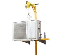 WOTZOV Strumento di Installazione del condizionatore d'Aria con Corde di Sospensione da 49,2 Piedi, Strumento di Sollevamento per impieghi gravosi per unità HVAC, attr，32.8ft Rope