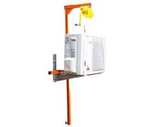 WOTZOV Strumento di Installazione di Gru per Aria condizionata Portatile - Paranco a manovella con argano da 15 m e Staffa per Un Sollevamento efficiente di impianti H，with 20m Winch