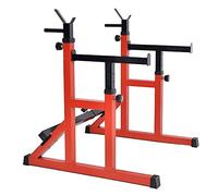 WOTZOV Supporto per bilanciere Supporto per Dip Supporto per bilanciere Supporto per Sollevamento Pesi Bilanciere da Palestra Supporto per Squat Regolabile Stazione per immersio
