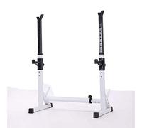 WOTZOV Supporto per bilanciere Supporto per Squat Supporto per Panca Regolabile Supporto per bilanciere Supporto per Squat Regolabile Stazione per Dipping Supporti per Squat in