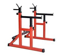 WOTZOV Supporto per Squat, bilanciere, Panca per pressa Libera, Palestra di casa, Supporto per bilanciere Regolabile, carico Massimo 500 kg, Supporto per Squat, Stazione per Dip