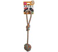 Wouapy - Corda nera nera per cane - Corda da masticare - Giocattolo resistente in corda per cane - giocattolo originale e pratico - Nodo Palomar
