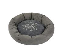 Wouapy - Culla Prestige - Culla Enjoy The Little Pets - Spazio di Riposo per Gatti - Letto in Cotone e Velluto - Design, Pratico e Confortevole - Taglia Unica - Grigio