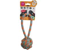 Wouapy - Giocattolo di corda per cani in 100% cotone, per aiutare la salute dentale. Corda per mordere, giocattolo interattivo molto resistente e durevole.